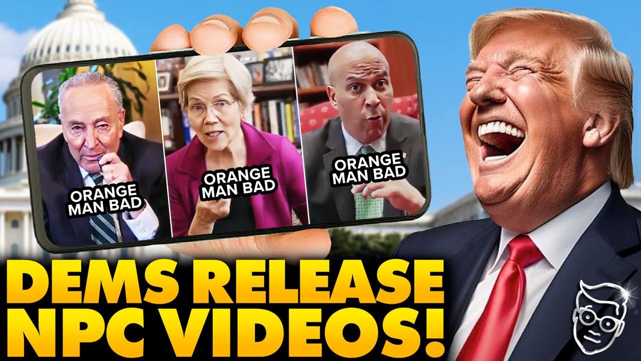 DOZENS of Democrats CAUGHT Recording IDENTICAL SCRIPTED Videos Ahead of Trump Speech | NPCs!