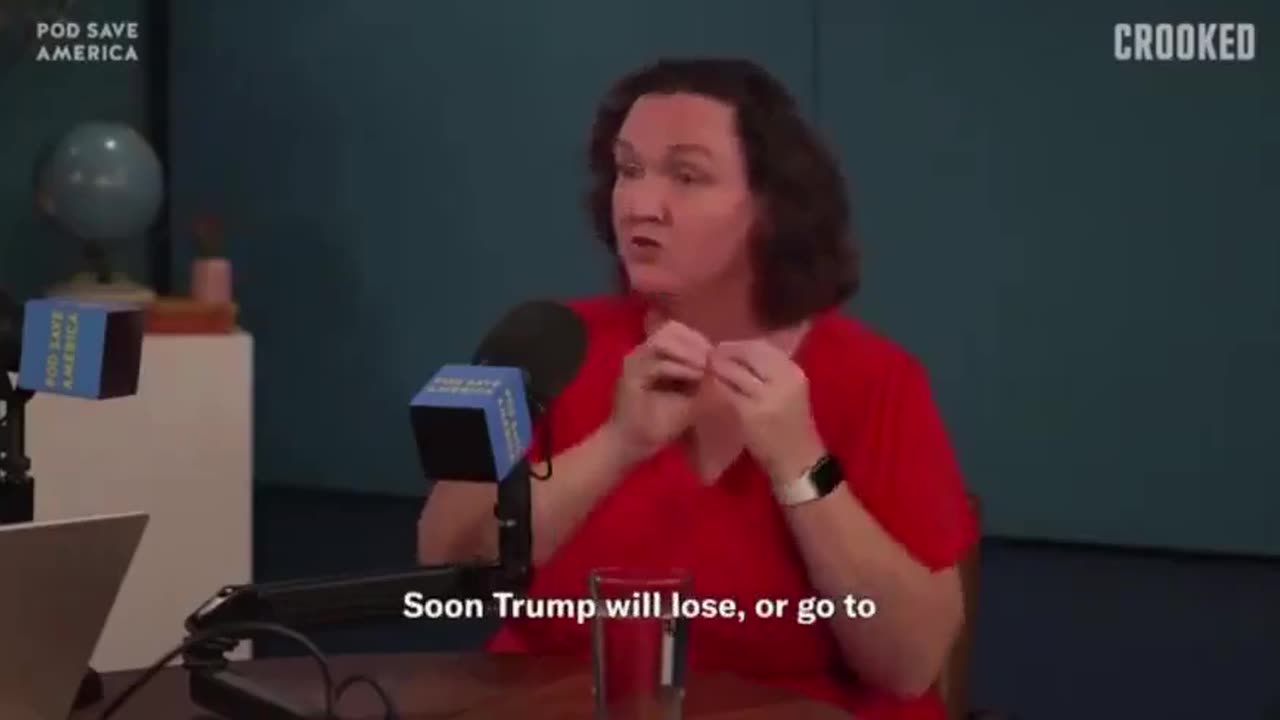 Resurfaced: Leftist Lunatic Katie Porter Discusses President Trumps Demise