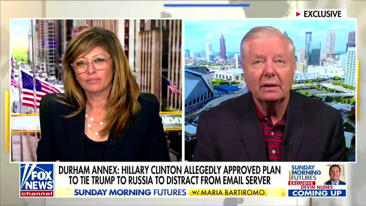 Lindsey Graham cites golden shower claim against Trump to defend Comey indictment