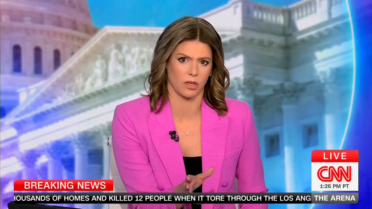 BREAKING: CNN pauses an interview to break the news that New York Attorney General Letitia James