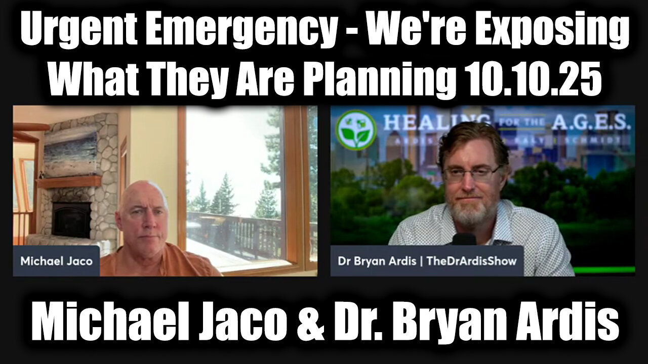 Urgent Emergency - What They Are Planning 10.10.25? Jaco & Dr.Bryan.Ardis