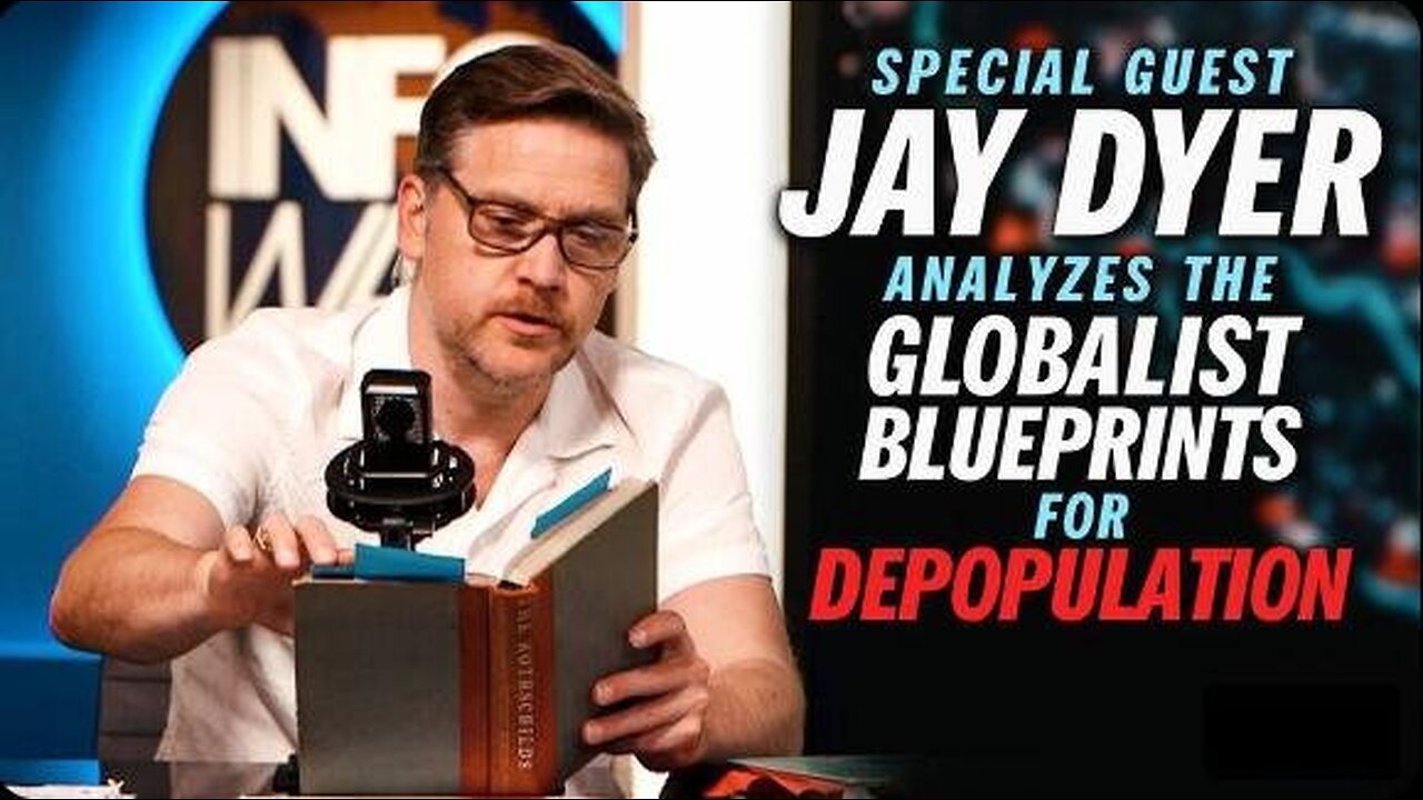 Expert Researcher Jay Dyer Analyzes The Globalists Own Depopulation-Enslavement Blueprints