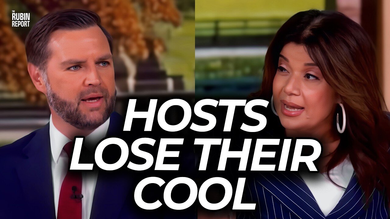 ‘View’ Hosts Gets Visibly Angry as Their Trap for JD Vance Backfires