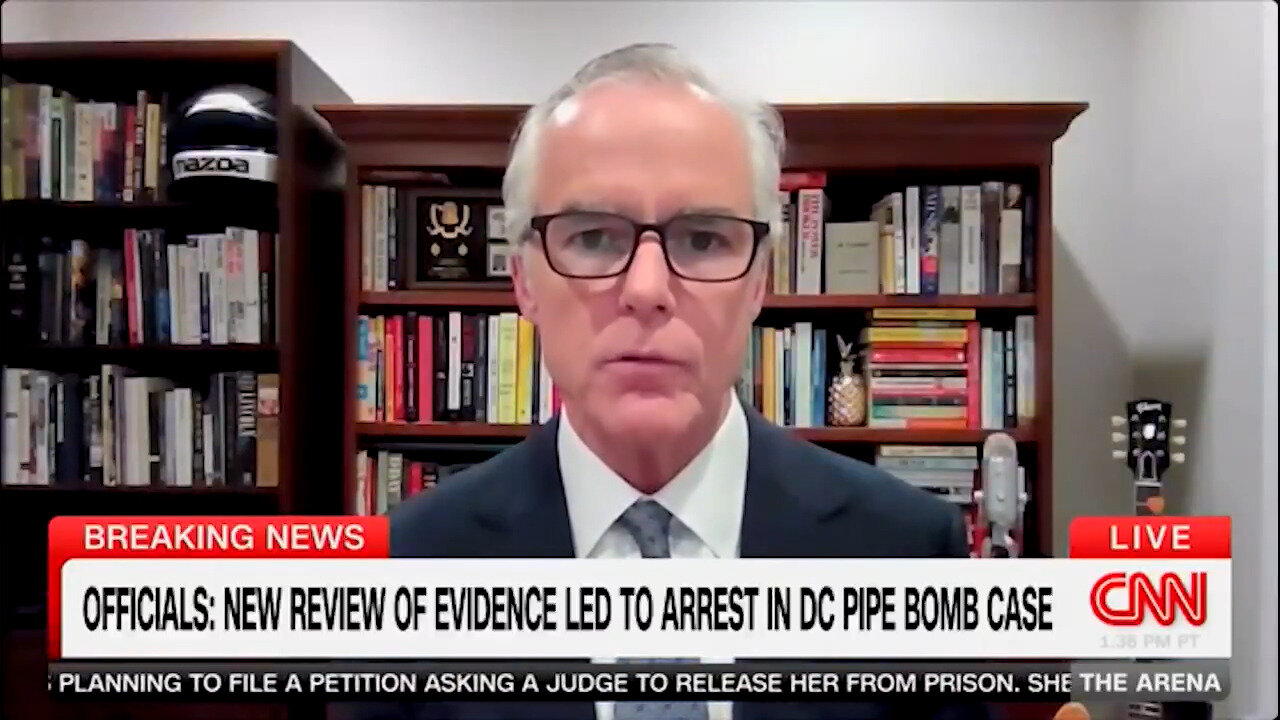 Andy McCabe Says Its Unlikely The J6 Pipe Bomber Case Was Ignored…It Was Just A Tough Case To Crack