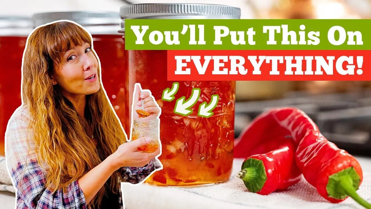 🌶️ 15-Minute Red Pepper Jelly Recipe | Easy Sweet & Spicy Appetizer