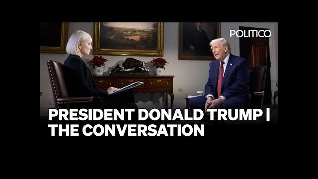 President Donald Trump Dec 9, 2025 | The Conversation with Dasha Burns | POLITICO