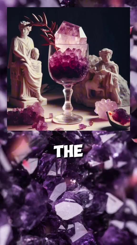 In Ancient Greece, Amethyst was spiritual armor A shield for the soul guarding against illusion