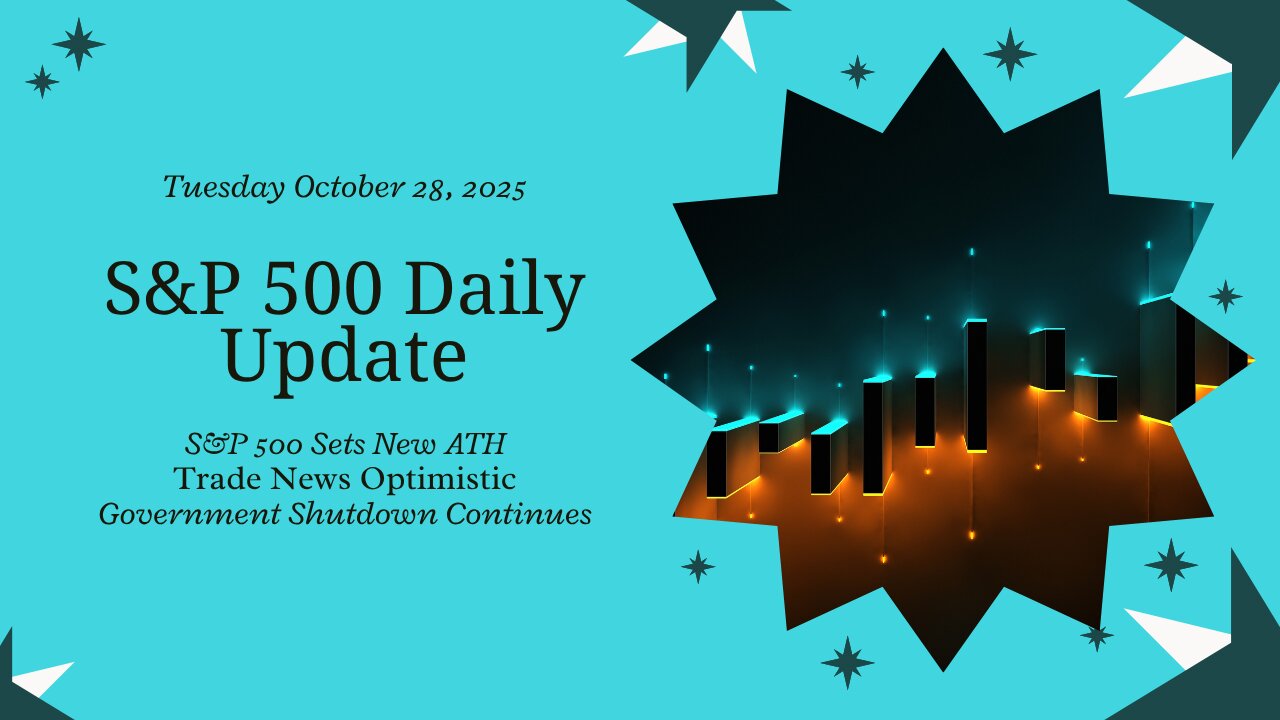 S&P 500 Daily Update for Tuesday October 28, 2025