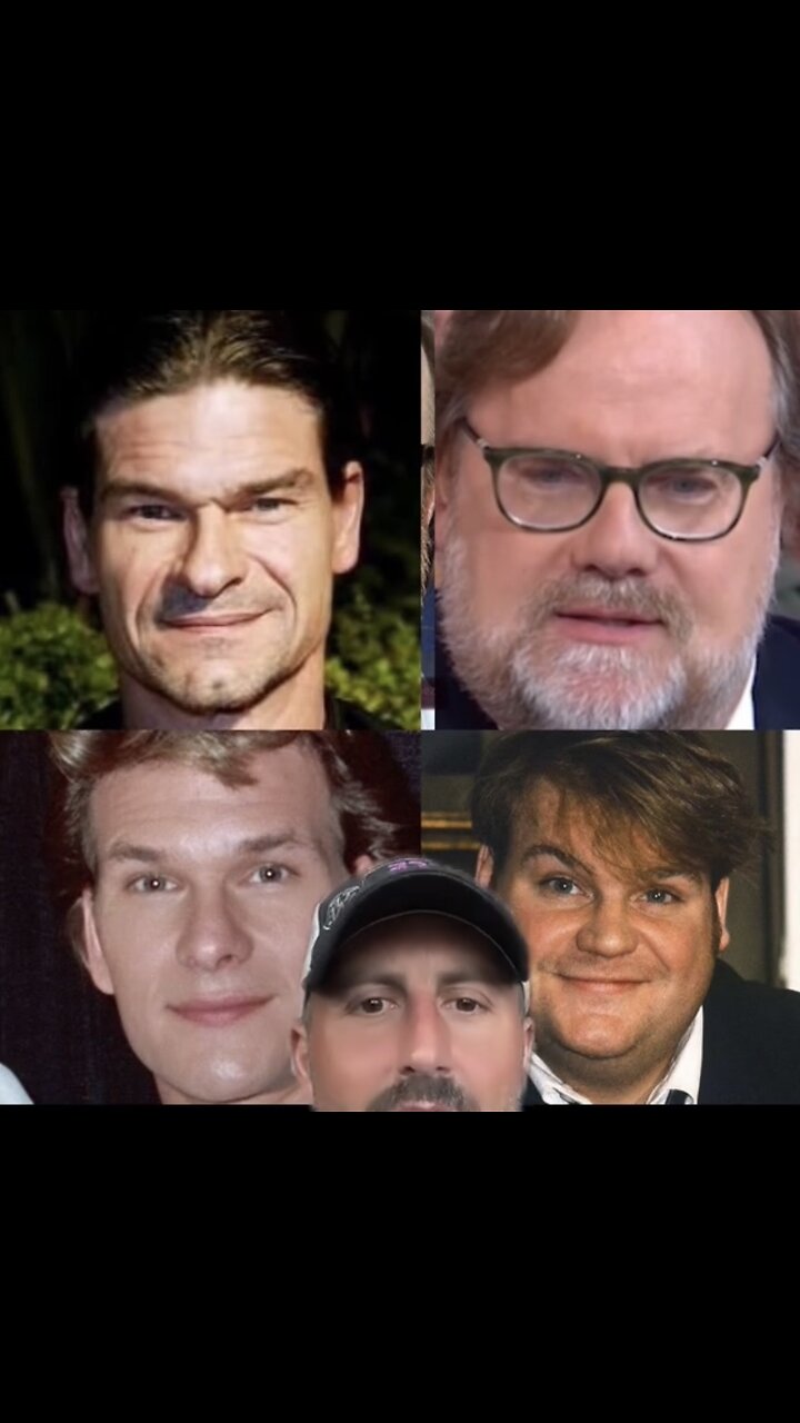 CHRIS FARLEY & PATRICK SWAYZE BOTH HAVE “ IDENTICAL BROTHERS”