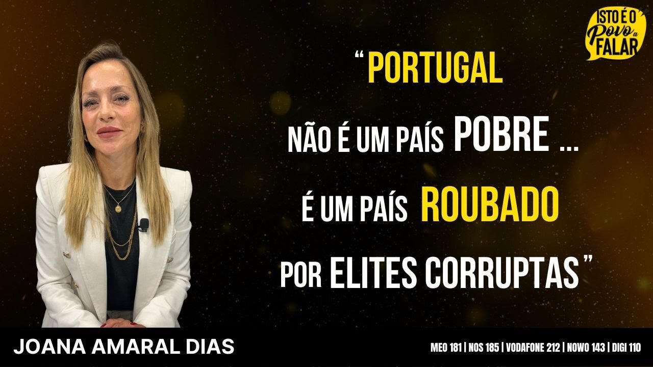 š¢JOANA AMARAL DIAS - DEMOCRACIA? ONDE?š¢