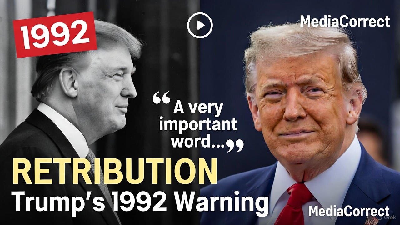 Trumps 1992 Interview Reveals His Core Belief on Retribution | Unedited Charlie Rose Conversation