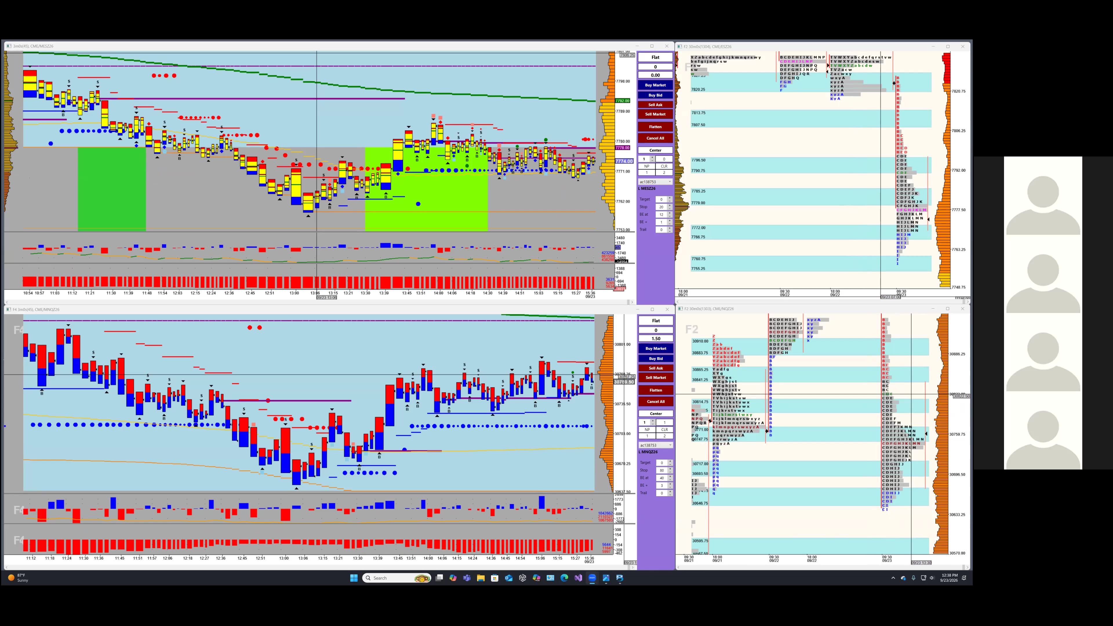 Bluewater Wrap and Trades for Sep 23