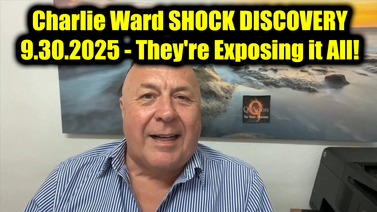 Charlie Ward SHOCK DISCOVERY 9.30.25 - Theyre Exposing it All!