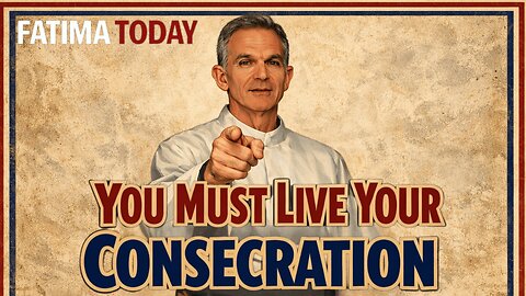 Living Your Consecration and Missionary Zeal from Fr. Timothy Pfeiffer