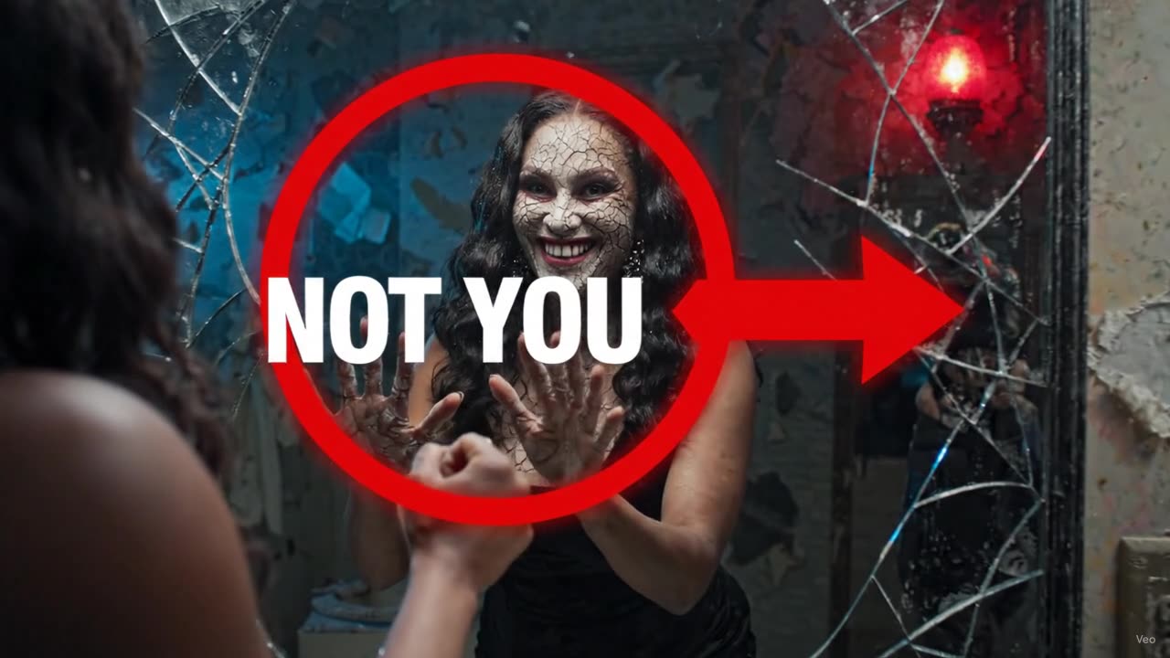 🔥 The Mirror Blinked First 😨 Ultra Realistic Horror Girl • Hollywood AI Horror