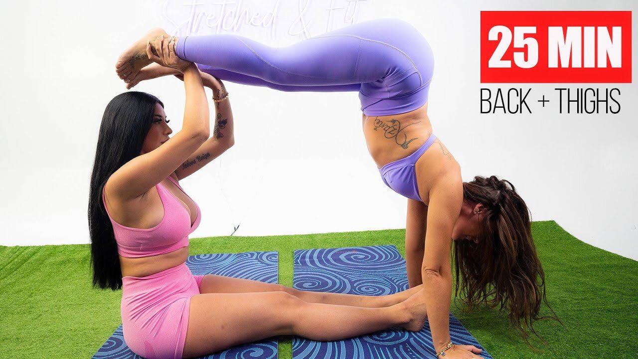 25 Minutes of Full Body Stretching | ft. Kimberly Cruz | KYZ HUB