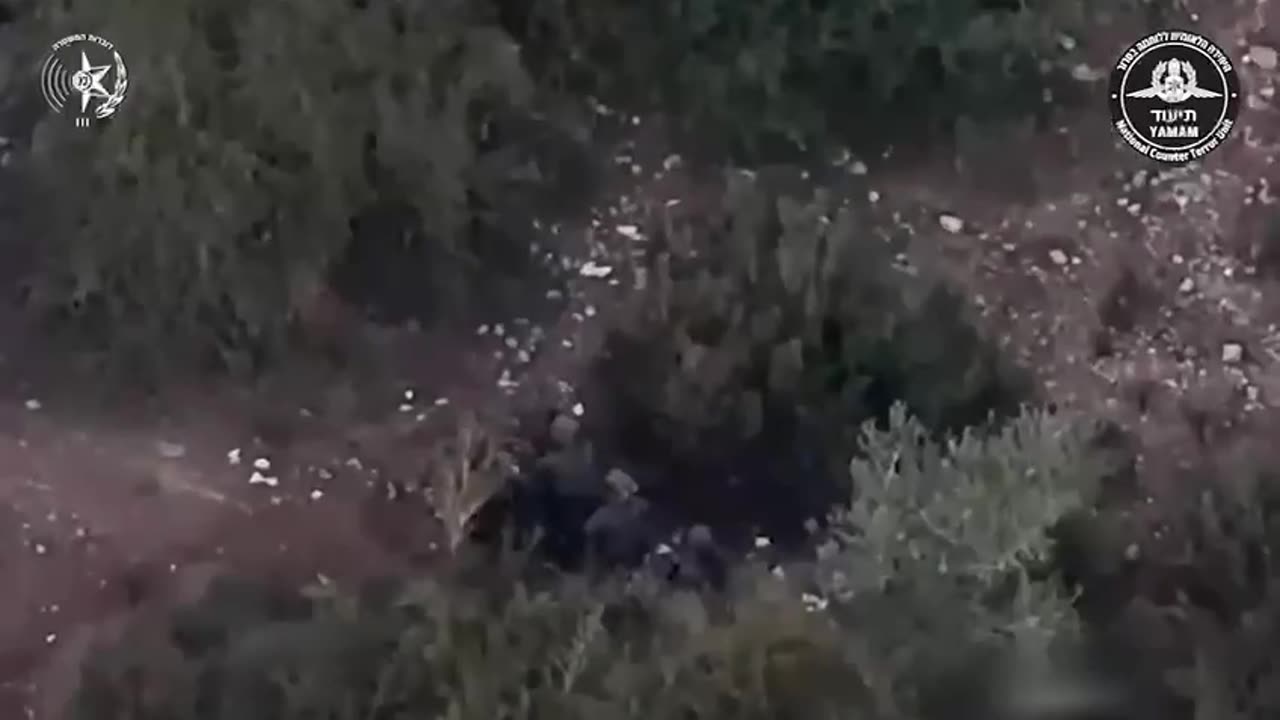 There is a hit, all three fell in the cave area - Watch the footage of the elimination