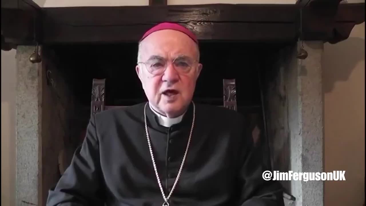 ✝️ Archbishop Viganò Just Dropped Some MAJOR Truth Bombs 💣 That the Globalists Aint Gonna Like! ♡♱