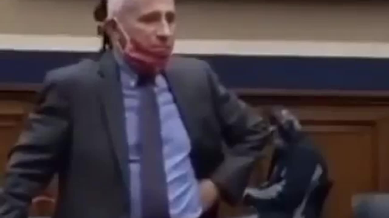 The Fauci Fraudster - ‘Cameras off, Mask off’…