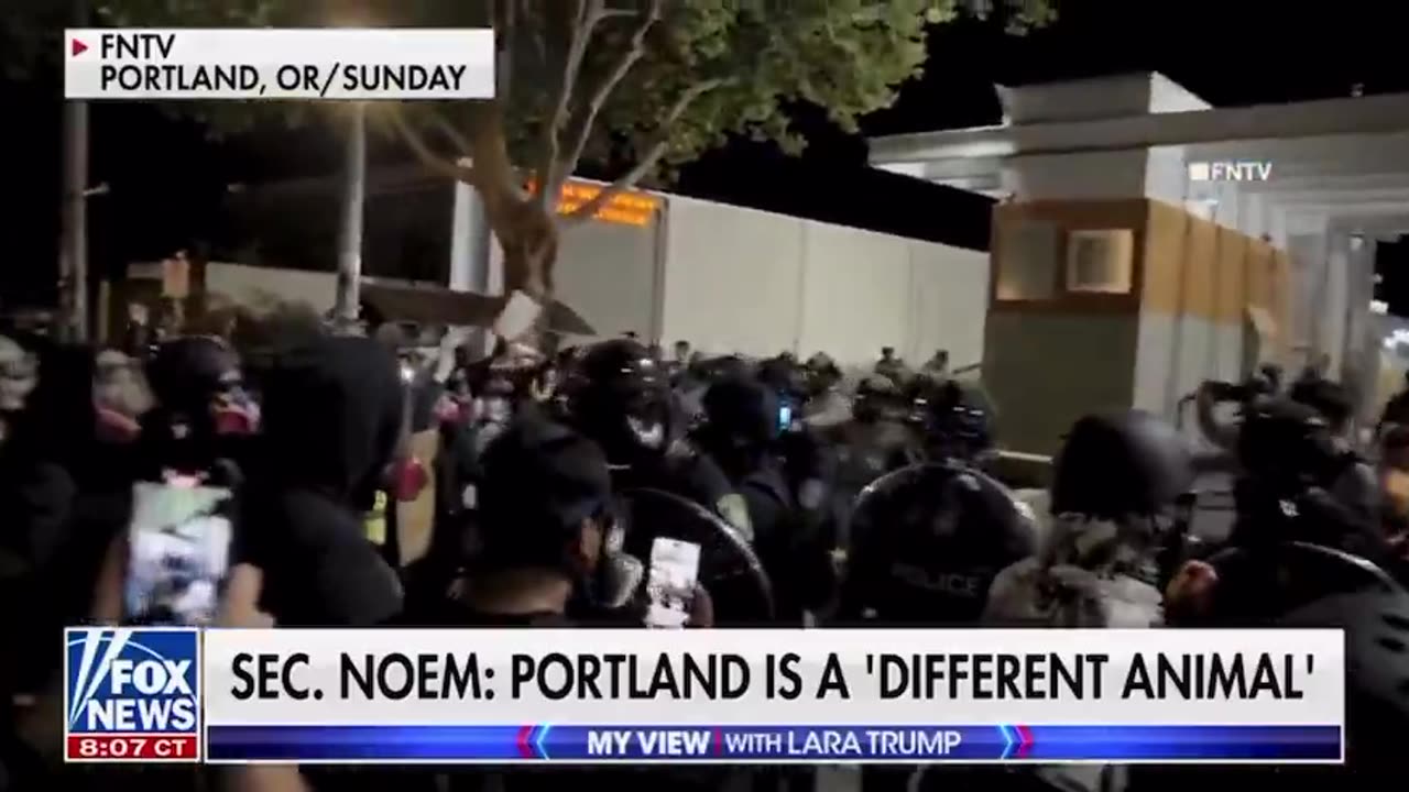 DHS, under President Trump, will NOT ALLOW domestic terrorists to overrun our cities.