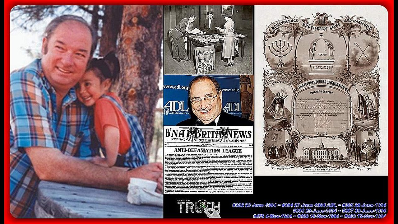 π The UGLY Truth about Bnai Brith and the ADL β’ William Bill Cooper (1943-2001) β’π6h 33mins