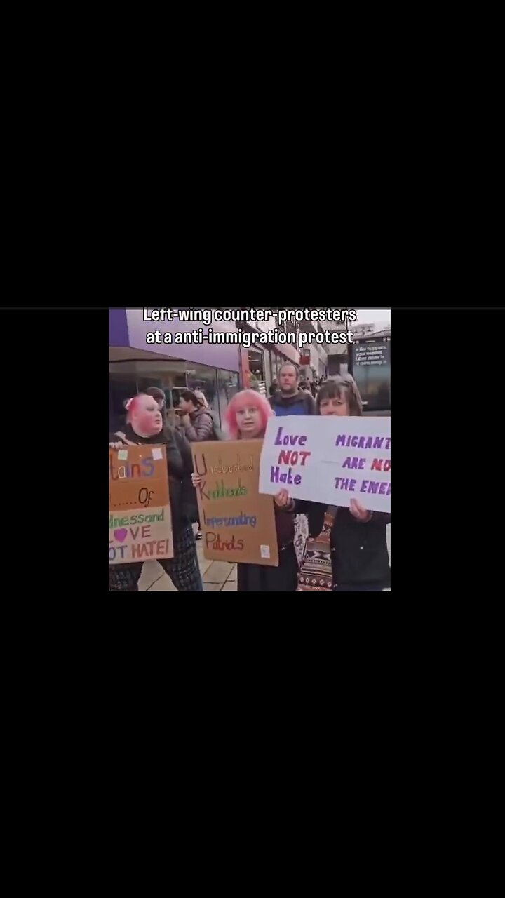 Left Wingers Showed Up to an Anti-immigration Protest - Got Absolutely COOKED...