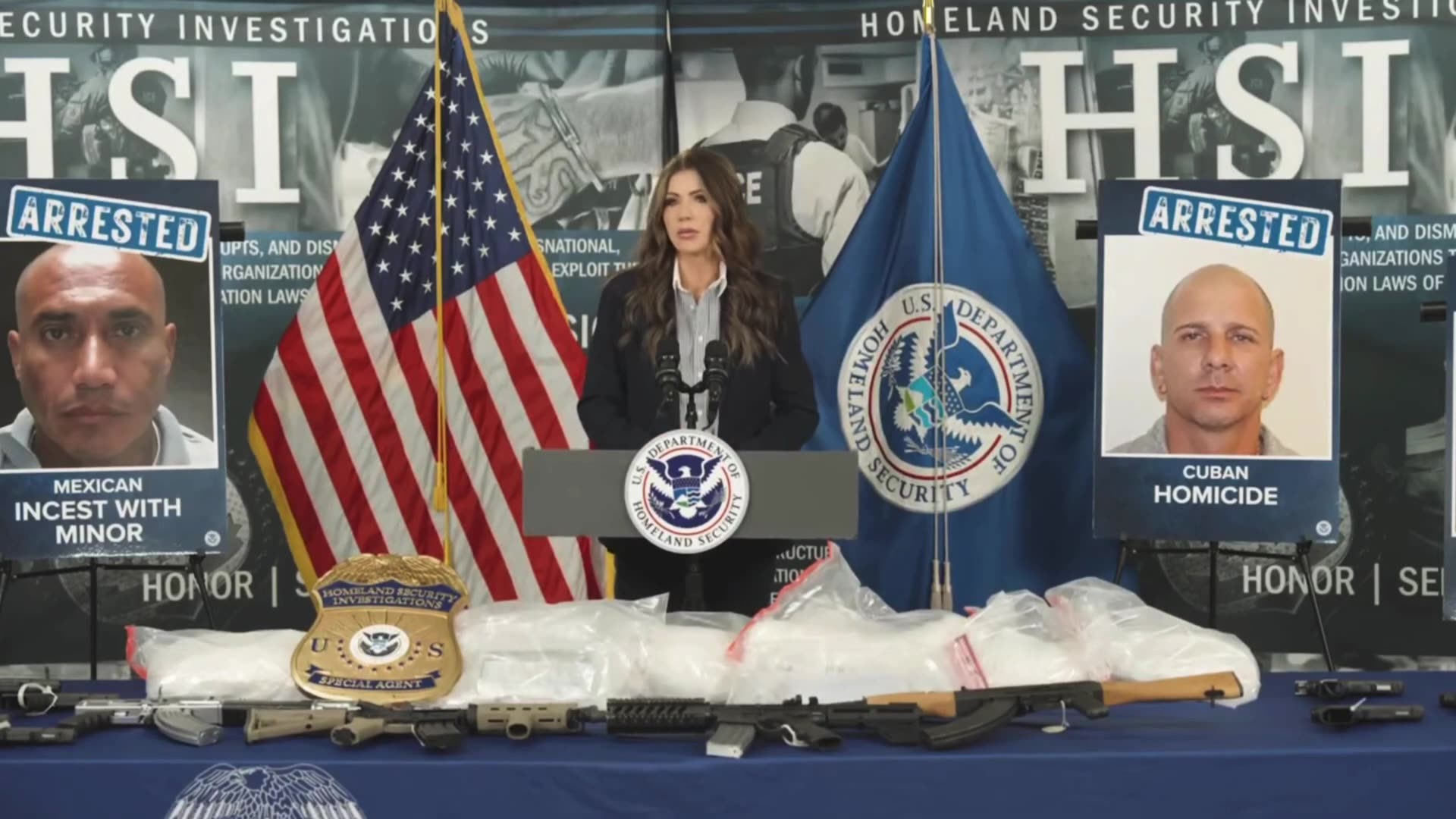 The WORST of the Worst 🔥 Sec Noem on DHS Accomplishments, ICE Arrests
