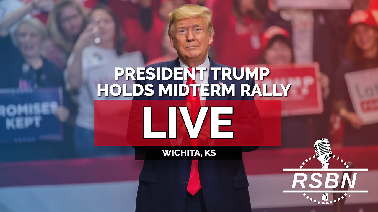 Trump Text LIVE REPLAY: President Trump Holds a Rally in Wichita, KS - 10/19/26