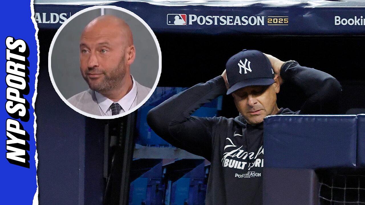 Derek Jeter is pretty sure Aaron Boone isnt the one calling every move for Yankees