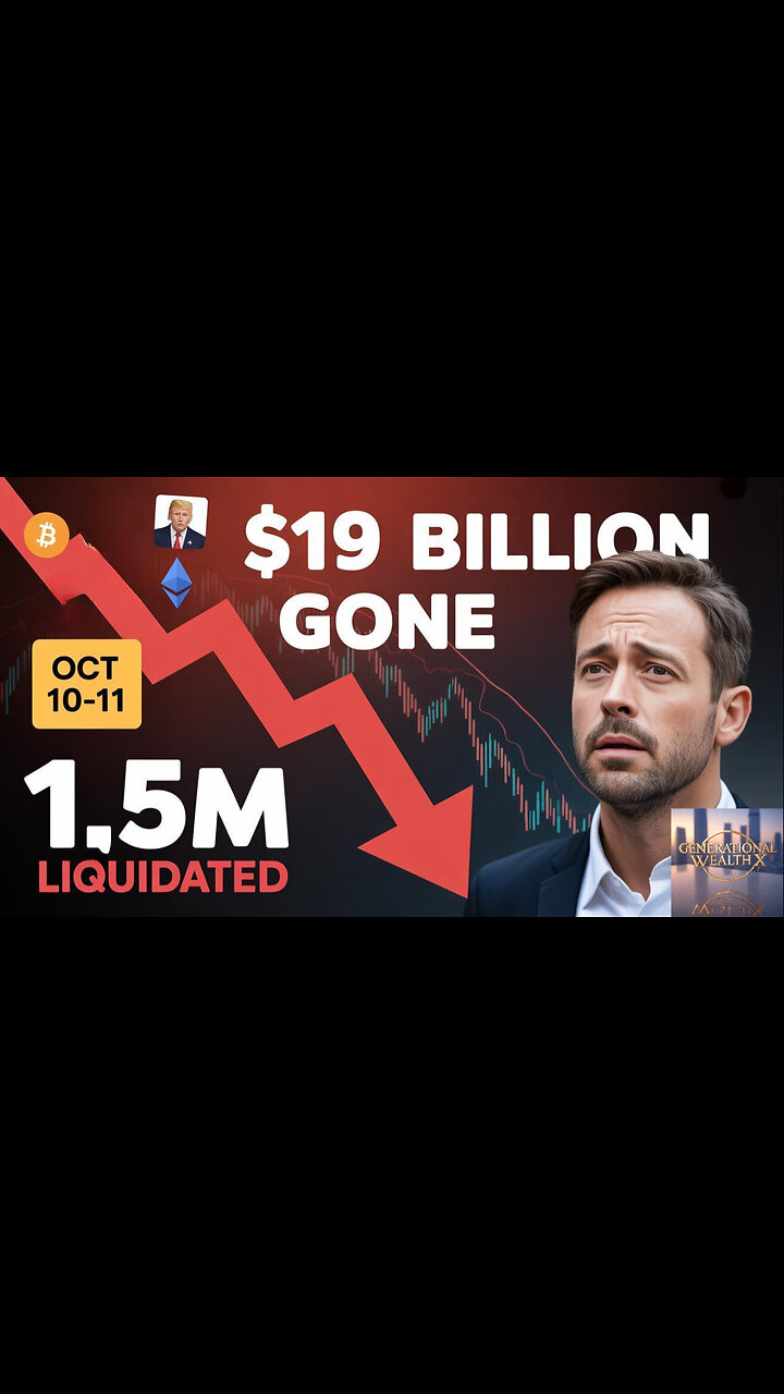 1.5 Million Crypto Traders Lost Everything - $19B Liquidation Event Explained