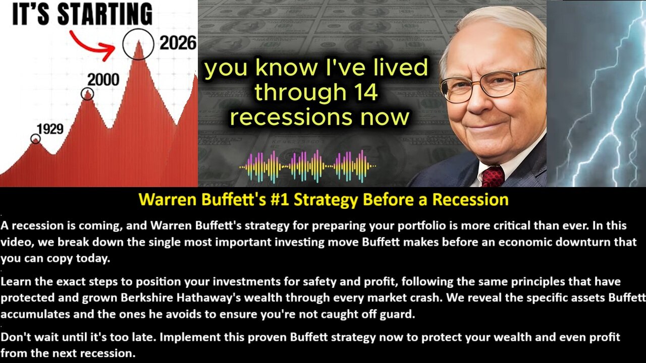 Warren Buffetts #1 Strategy Before a Recession: Price is what you pay; value is what you get.