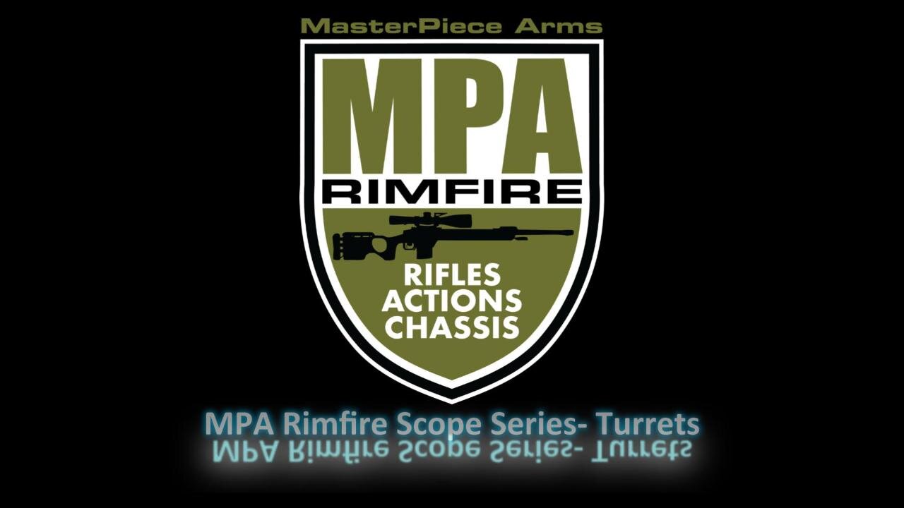 MPA Rimfire Scope Series – Turrets