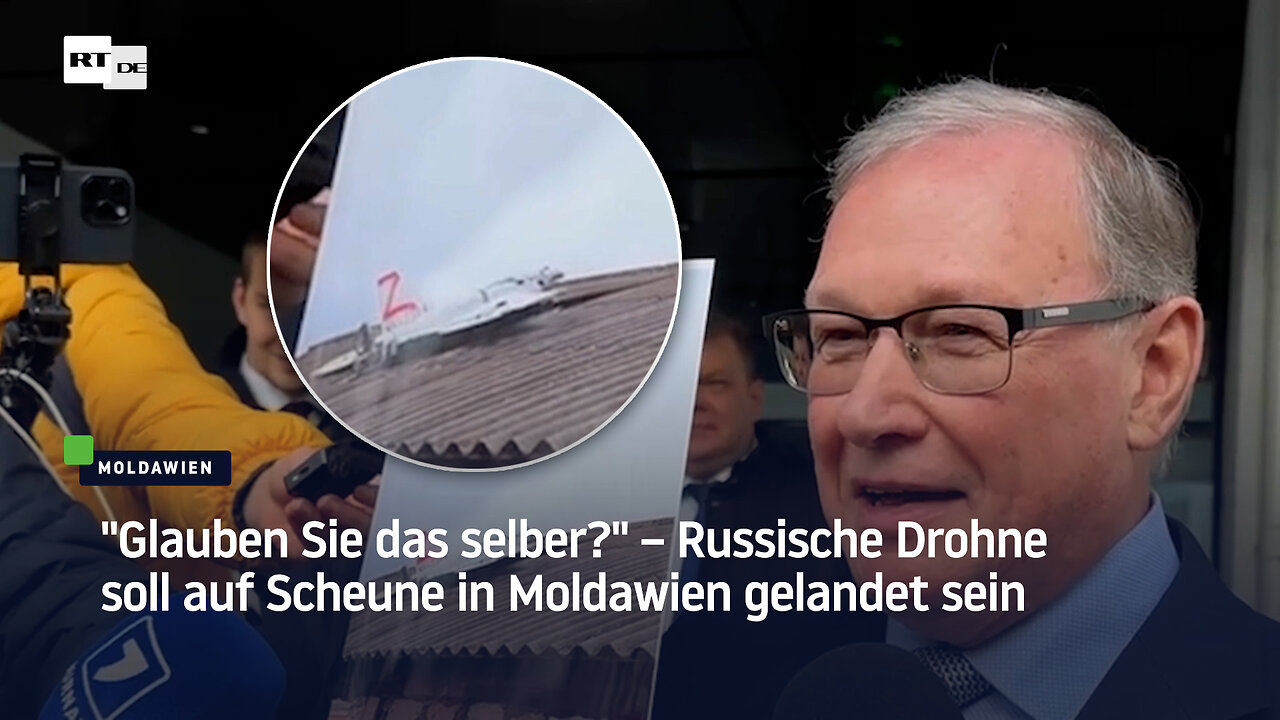 Moldawien: Glauben Sie das selber? – Russische Drohne soll auf Scheune gelandet sein