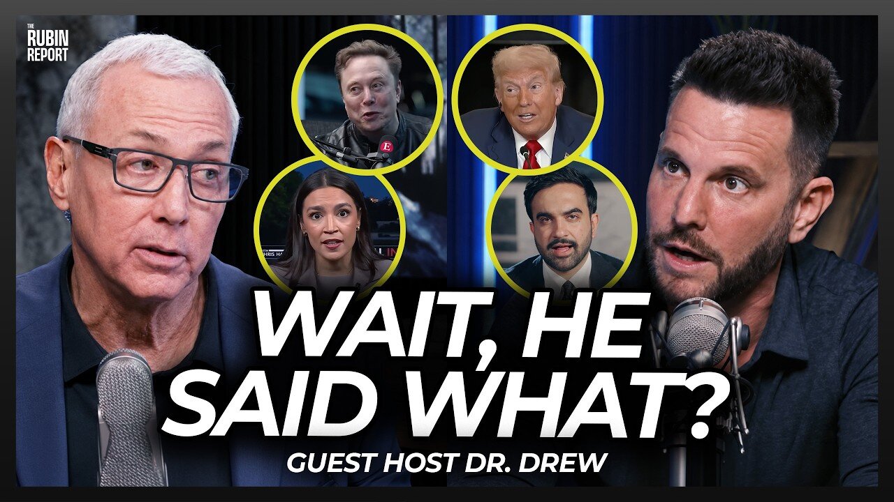 Dave Rubin Returns to the Grid After 31 Days of NO NEWS! Dr. Drew Guest-Hosts thumbnail