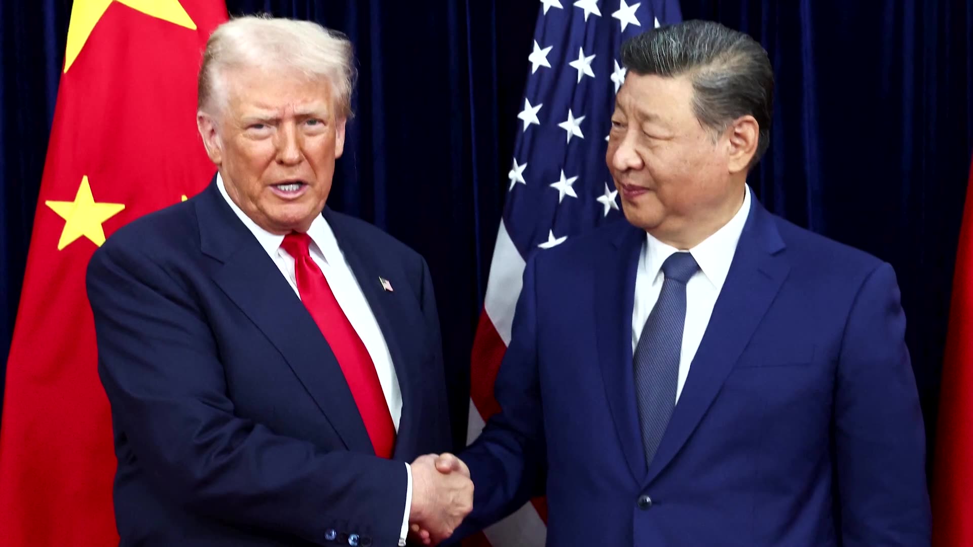 Xi is a tough negotiator, says Trump as they meet in South Korea