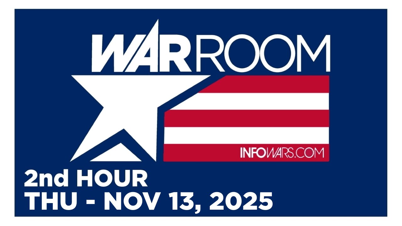 WAR ROOM [2 of 3] Thursday 11/13/25 • SAM PARKER SUED BY KASH PATELS GRILFRIEND, News & Analysis