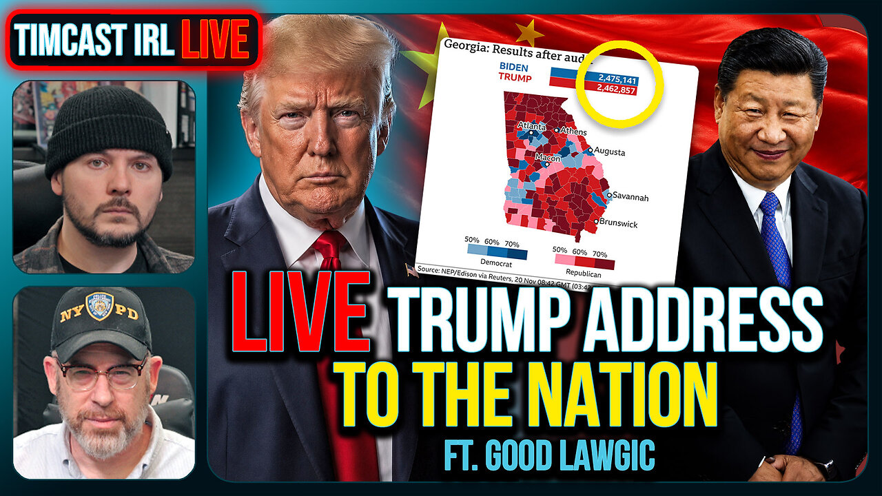 🚨LIVE: Trump Address To The Nation, Insiders FEAR What He Will Say| Timcast IRL