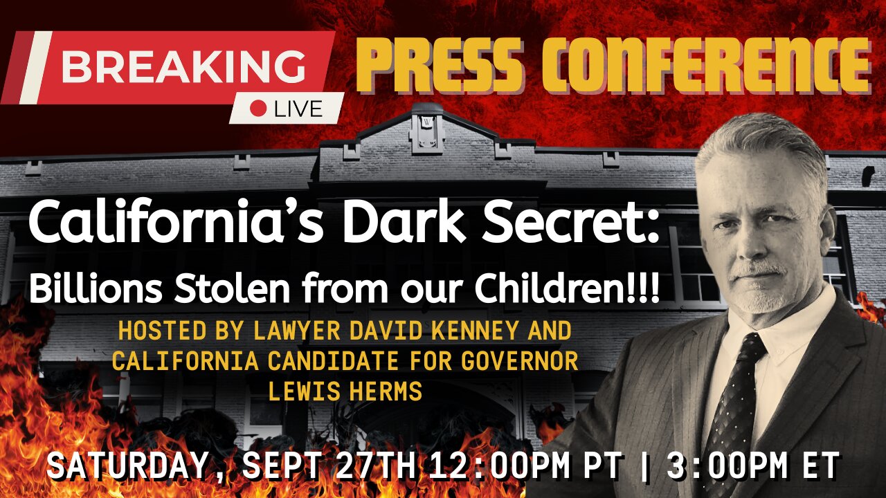 🔴LIVE: California’s Darkest Secrets with Lewis Herms