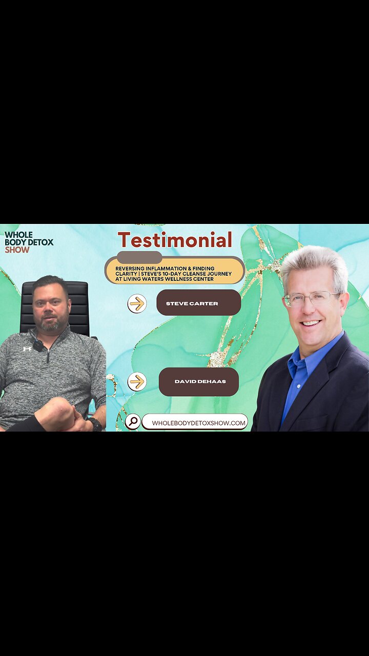 Steve’s 10-Day Cleanse: Reversing Inflammation & Gaining Clarity at Living Waters