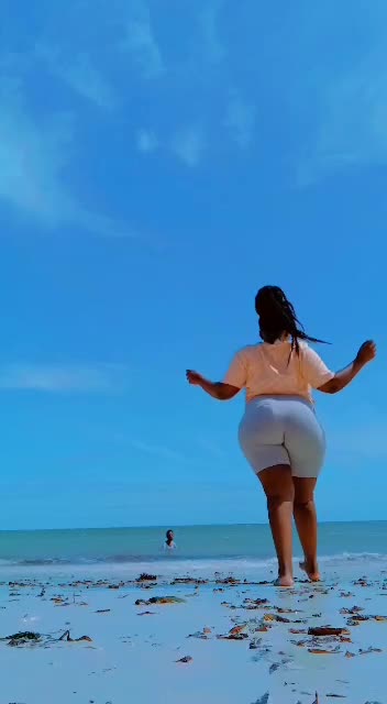 My big Azz at the beach..