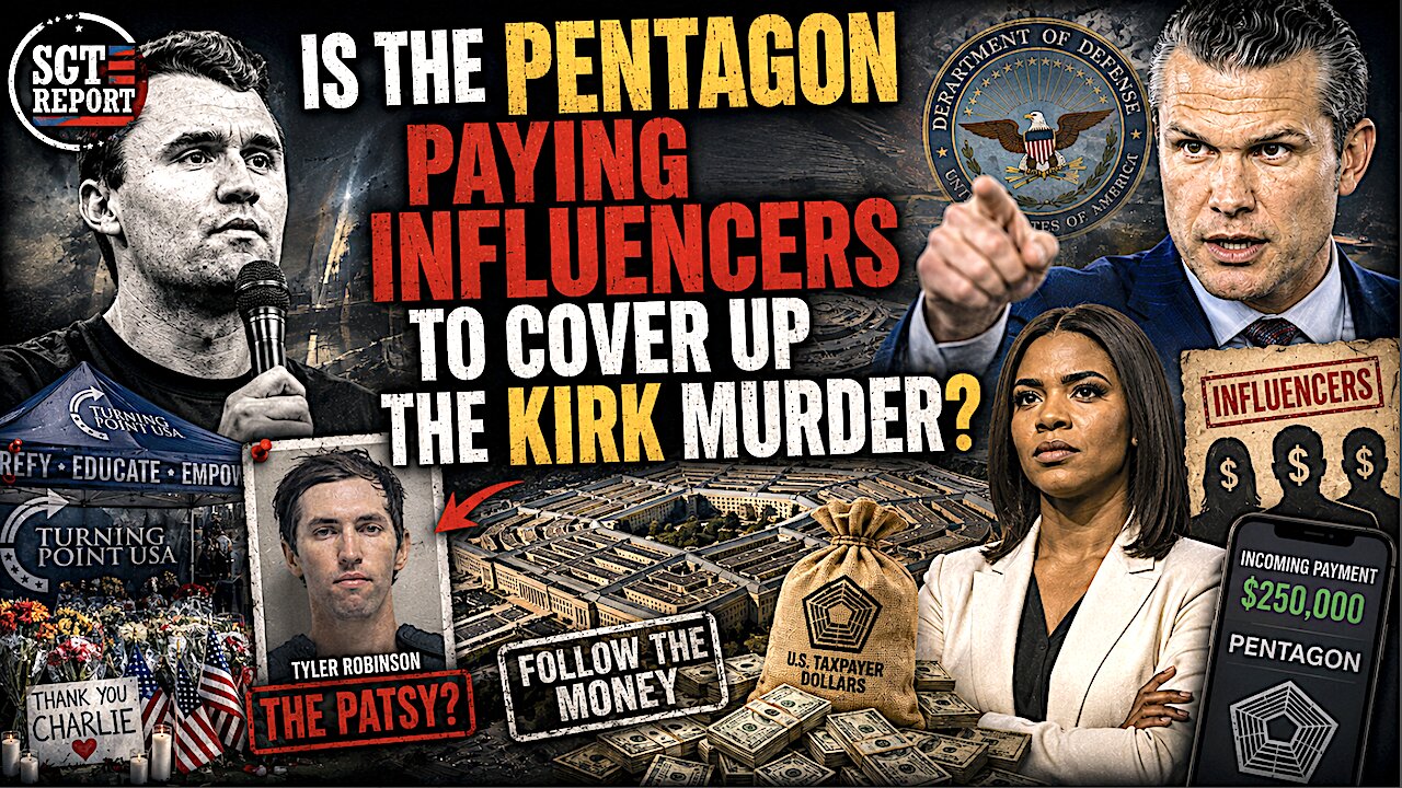 THE PENTAGON IS PAYING INFLUENCERS TO COVERUP CHARLIE'S MURDER -- John Leake thumbnail