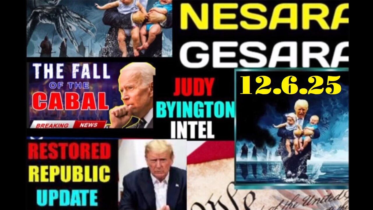 Judy Byington: Special Intel Report 12/6/25