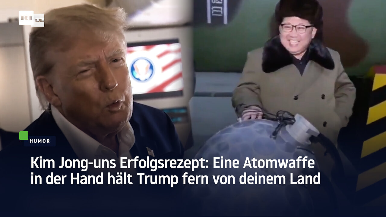 Kim Jong-uns Erfolgsrezept: Eine Atomwaffe in der Hand hält..