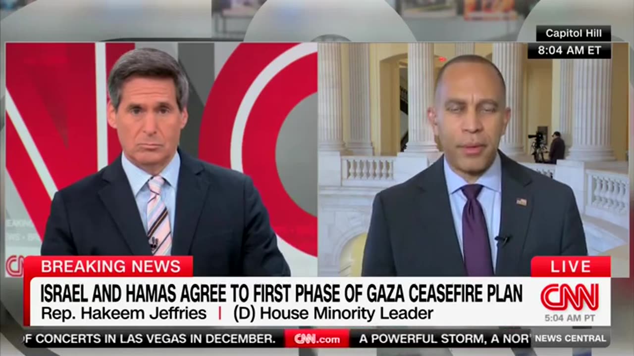 Even The Top House Democrat Praises Trumps Israel-Hamas Deal