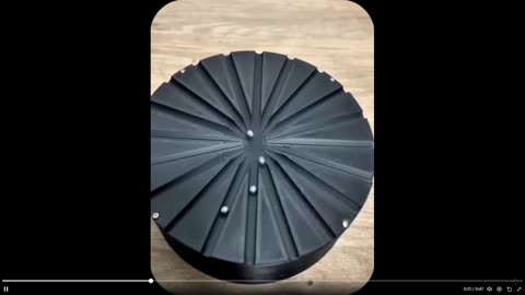 Pretty cool huh! Each sphere is moving in a straight line...But watch