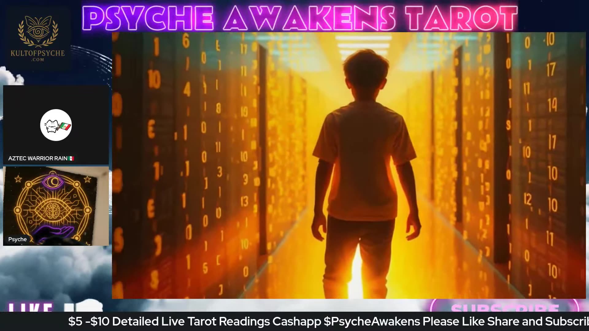 11/02/25 Psyche Awakens VOD: Spooky Weekend Stream! Open Panel, Free Tarot Readings, Mischief