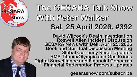 2026-04-25 GESARA Talk Show 392 - Saturday