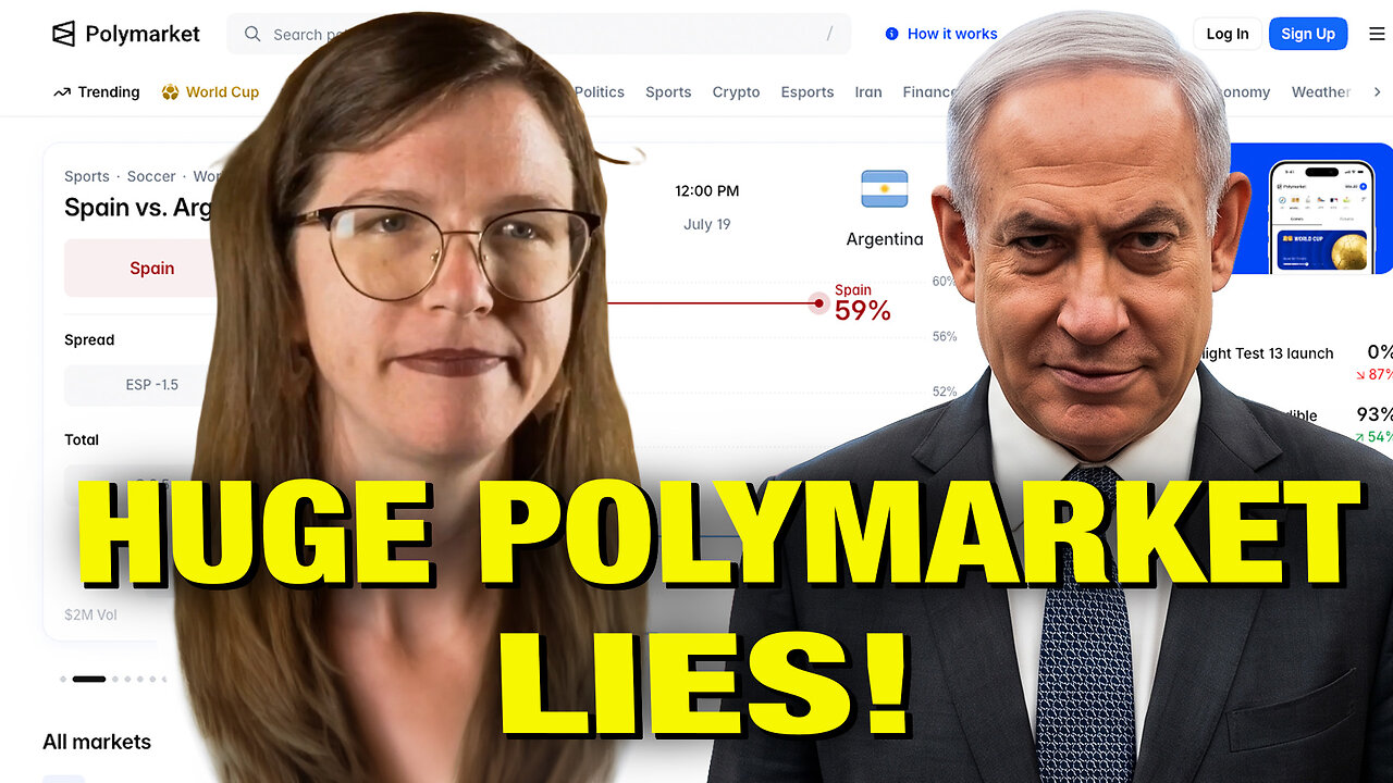 Polymarket’s SHADY Israel-Connected History! Trump Announces His Own #CHINAGATE Hoax! w/Whitney Webb