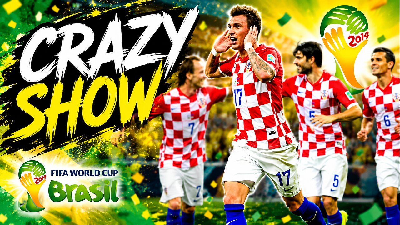 svjetsko prvenstvo 2014-hrvatska kamerun 4-0 #crazyshow