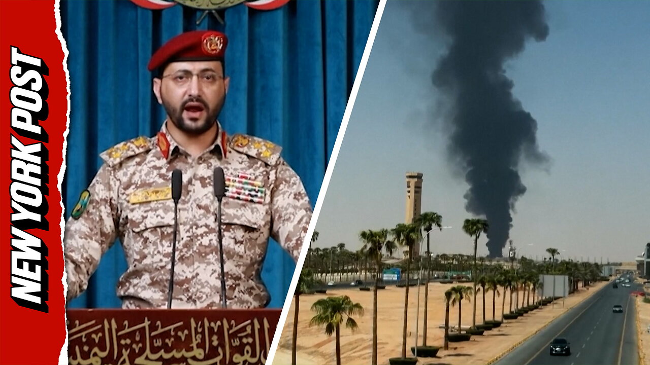 Houthi rebels claim they attacked Saudi Arabia capital as dark smoke spotted near airport in Riyadh thumbnail